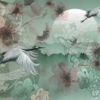 Amazon Night Cranes Wallmural - Image 4
