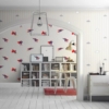 Wallpaper with Superman and stripes design 8915