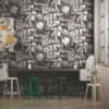 Batman figured and dark colored wallpaper 8917 - Image 4