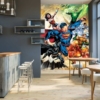 SUPERPOWERS JUSTICE LEAGUE WALLPAPER