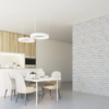 VIP White Brick Effect Wallpaper - Image 2