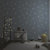 Night gloving star covered wallpaper 8913