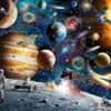 Amazing Space Adventure Kids Wallpaper Wallmural - Image 2