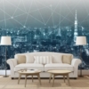 City Wallpaper Elegant Wall Poster Wallmural