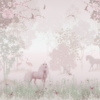 Unicorns in Dreamy Forest Mural - Image 2