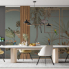 Monkey & Birds Mural | FJ300