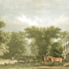 Forest Landscape Design Mural – Green