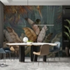 Tropical Leaves Design Mural