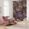 Orient Violet Wallmural ( 200 x 270 cm)