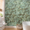 Botanique Vert Wallmural ( 300 x 280 cm)
