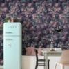Botanique Aubergine Wallmural ( 300 x 280 cm)