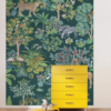 Happy Jungle Wallmural (200 x 280)