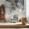 Ink Gold Flow Wallmural (300 x 280)