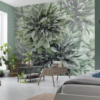 Emerald Flowers Wallmural (300 x 280)