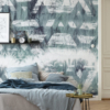 Tribal Dye Wallmural (350 x 280)