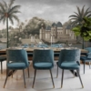 FJ311-3 Serie | Landscape Pattern Mural Wallpaper Brown - Image 3