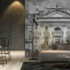 Zoo Pattern Mural – Grey | FJ308 Series - Image 4