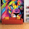 The Lion Face Wallpaper