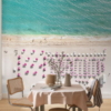 Pink Umbrella Wallmural ( 400 x 250 cm)