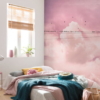 Cloud Wire Wallmural ( 400 x 250 cm)