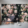 Victoria Black Wallmural ( 400 x 250 cm) - Image 3