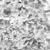 Shades Black and White Wallmural ( 400 x 250 cm) - Image 2