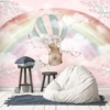 Rainbow & Bear Mural – Pink - Image 4