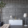 Watery Wall Mural – Grey – Premium - Image 5