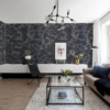 Flow Mural – Dark Blue – Premium
