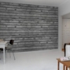 Horizontal Boards Mural – Black – Premium - Image 4