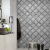 Concrete Trellis Mural – Grey – Premium