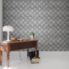 Concrete Trellis Mural – Grey – Premium - Image 3