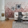 Dream Weaver Mural – Burgundy  – Premium