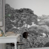 Bellewood, Black Toile Wallmural – Premium - Image 3