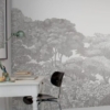Bellewood, Grey Toile Wallmural – Premium - Image 6