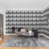 Pom Pom Mural – Black – Premium - Image 3