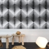 Pom Pom Mural – Black – Premium - Image 4