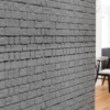 Soft Bricks Mural – Grey – Premium - Image 3