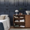 Parisian Panels Mural – Dip Dye Blue – Premium