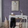 Rebel Dot Mural – Violet – Premium