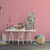 Happy Hills Mural – Bubble Gum – Premium