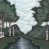 Victoria’s Garden, Day Wallmural – Premium - Image 3