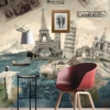 Retro Travel Adventure Wallpaper Wallmural - Image 3