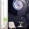Wendeltreppe Wallmural