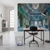 Palazzo blu Wallmural