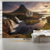 Guten Morgen auf Isländisch Wallmural ( 400 x 250 cm)