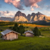Dolomitentraum Wallmural ( 450 x 280 cm) - Image 2