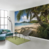 Strandoase Suedsee Wallmural ( 450 x 280 cm)