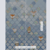 Shelly Bluewave Wallmural ( 200 x 250 cm) - Image 4