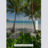 Palmy Beach Wallmural ( 200 x 280 cm) - Image 3